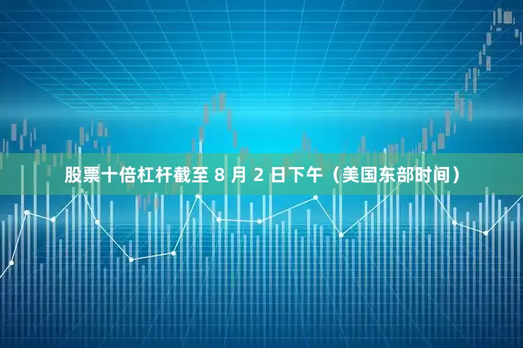 股票十倍杠杆截至 8 月 2 日下午（美国东部时间）