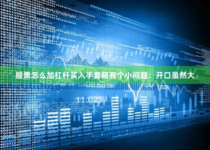股票怎么加杠杆买入手套箱有个小问题：开口虽然大